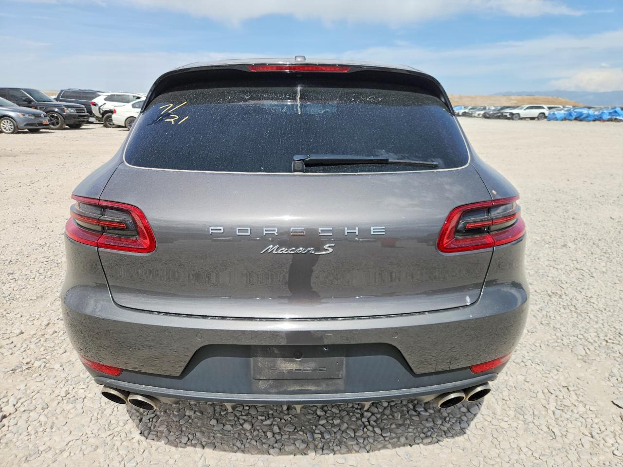 2018 Porsche Macan VIN WP1AB2A55JLB31606 COPART salvage auction — Mechanical, NY - CERTIFICATE OF TITLE (P), sold $11,500 on 2026-09-09 (photo 6)
