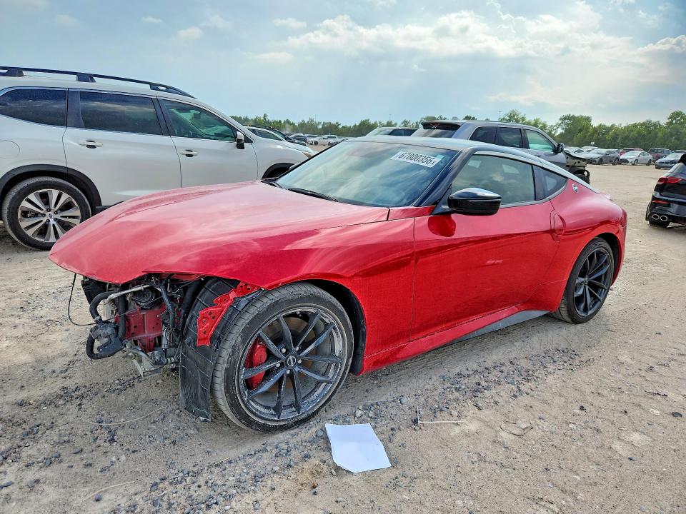 2025 Nissan Z VIN JN1BZ4BH5SM411580 COPART salvage auction — FRONT END, Ky - Cert Of Title-Salvage, sold $13,800 on 2026-09-11 (photo 1)
