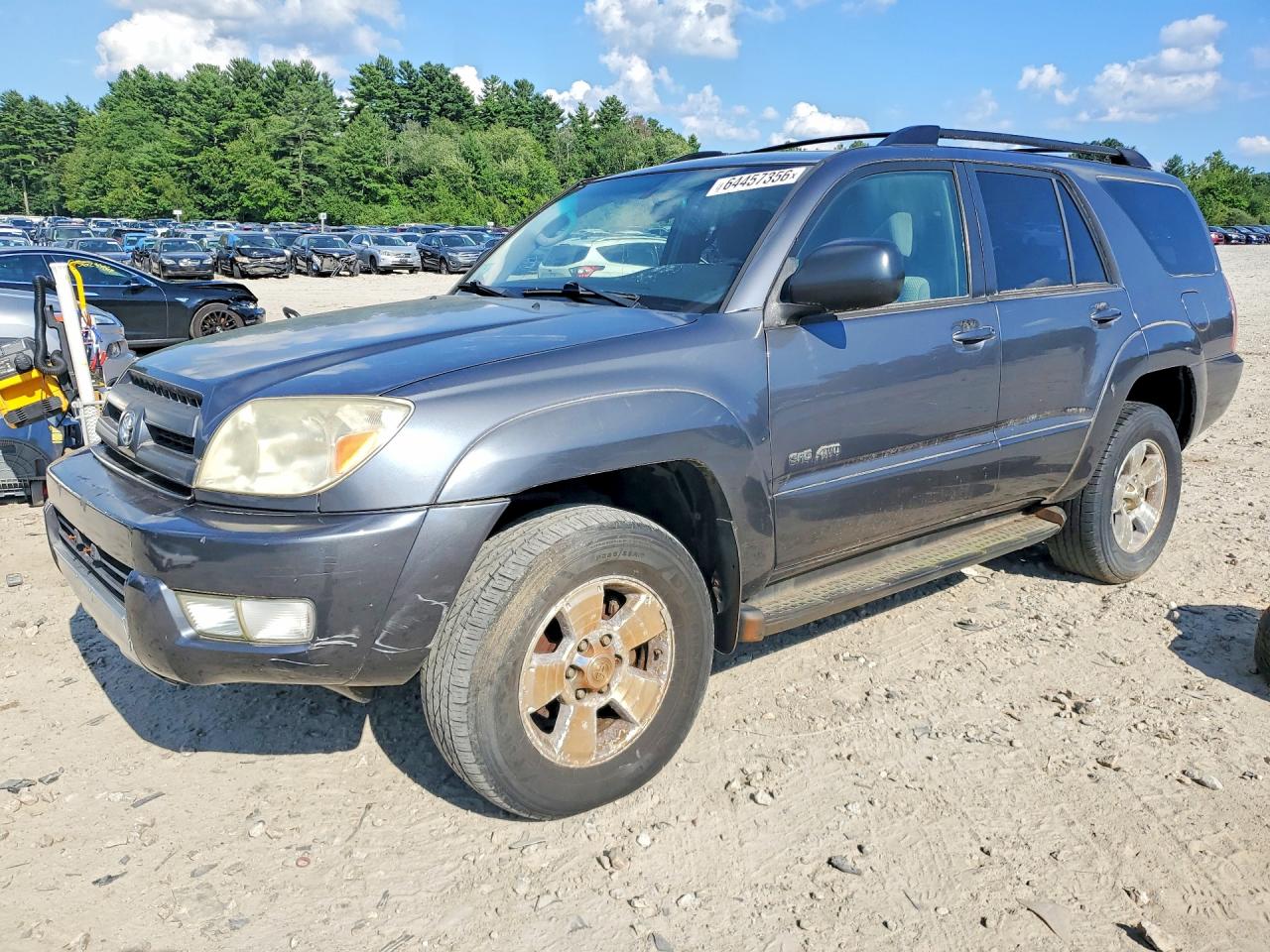 2004 Toyota 4runner VIN JTEBU14R748025279 COPART salvage auction — Mechanical, MA - CERTIFICATE OF TITLE, sold $1,650 on 2026-09-03 (photo 1)