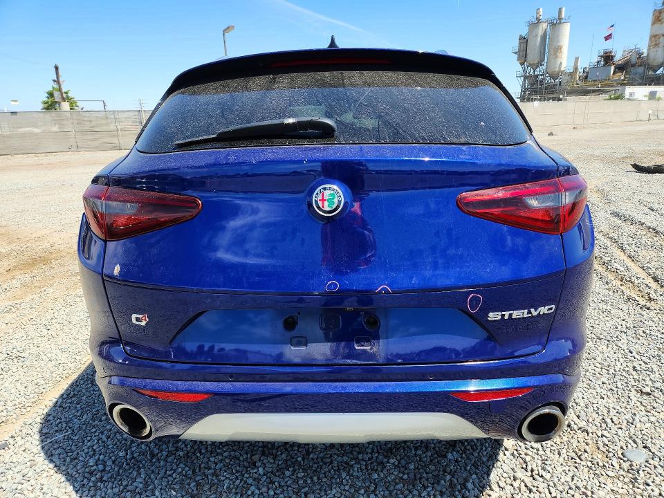 2021 Alfa romeo Stelvio VIN ZASPAKBN1M7D25180 COPART salvage auction — FRONT END, Ca - Salvage Certificate, sold $7,100 on 2026-09-11 (photo 6)