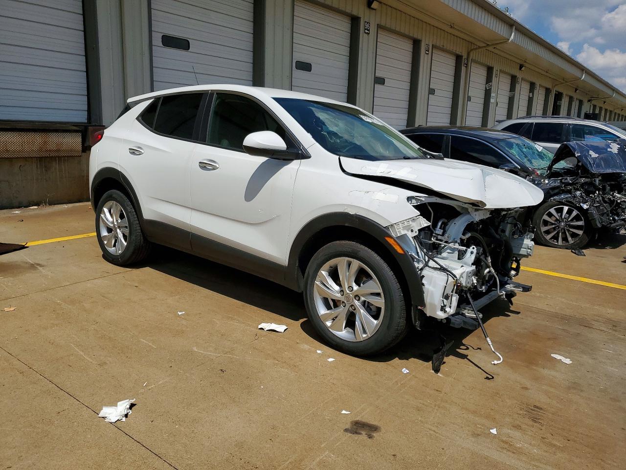 2026 Buick Encore GX VIN KL4AMCSL0TB097303 COPART salvage auction — Front End, Ct - Clean Title, sold $9,500 on 2026-09-17 (photo 4)