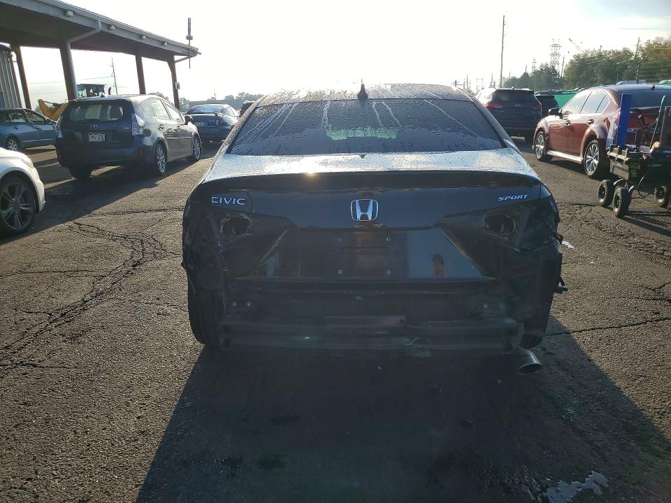 2022 Honda Civic VIN 2HGFE2F5XNH547226 COPART salvage auction — FRONT END, Co - Salvage Title, sold $7,300 on 2026-08-25 (photo 6)