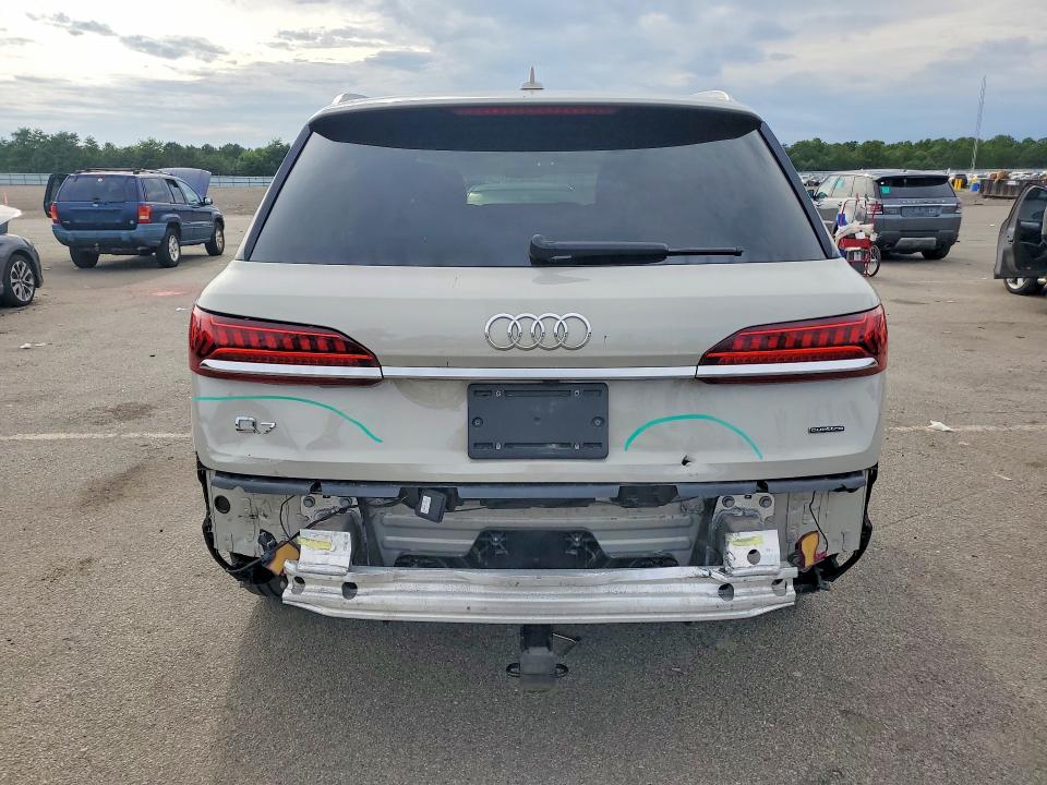 2021 Audi Q7 VIN WA1LJAF78MD038959 COPART salvage auction — REAR END, NY - MV-907A SALVAGE CERTIFICATE, sold $13,100 on 2026-09-04 (photo 6)