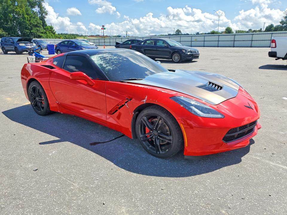 2016 Chevrolet Corvette VIN 1G1YB2D76G5117684 COPART salvage auction — SIDE, Nc - Salvage Certificate Of Title, sold $10,600 on 2026-08-27 (photo 4)