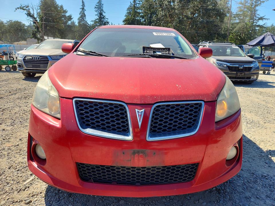 2009 Pontiac Vibe VIN 5Y2SR67019Z458923 COPART salvage auction — REAR END, Wa - Bill Of Sale, sold $200 on 2026-09-15 (photo 5)