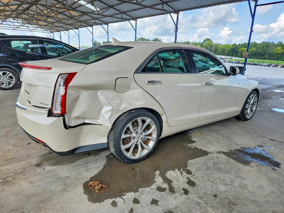 2014 Cadillac Ats VIN 1G6AC5SX5E0105243 COPART salvage auction — REAR END, Ga - Cert Of Title-Salvage, sold $3,700 on 2026-08-27 (photo 3)