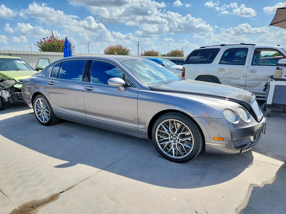 2007 Bentley Continental VIN SCBBR93W07C049097 COPART salvage auction — REAR END, Tx - Salvage Vehicle Title, sold $6,100 on 2026-09-10 (photo 4)