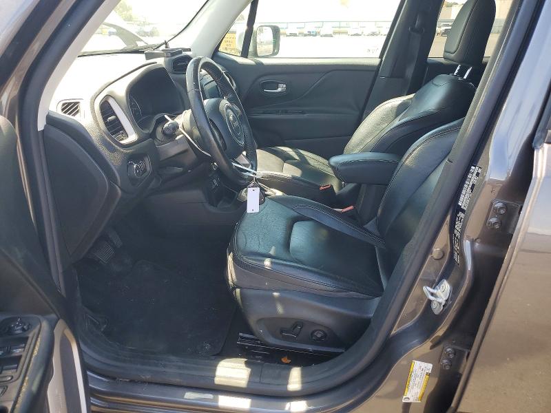 2016 Jeep Renegade VIN ZACCJADT2GPC73918 COPART salvage auction — FRONT END, Ca - Salvage Certificate, sold $1,750 on 2026-08-17 (photo 7)
