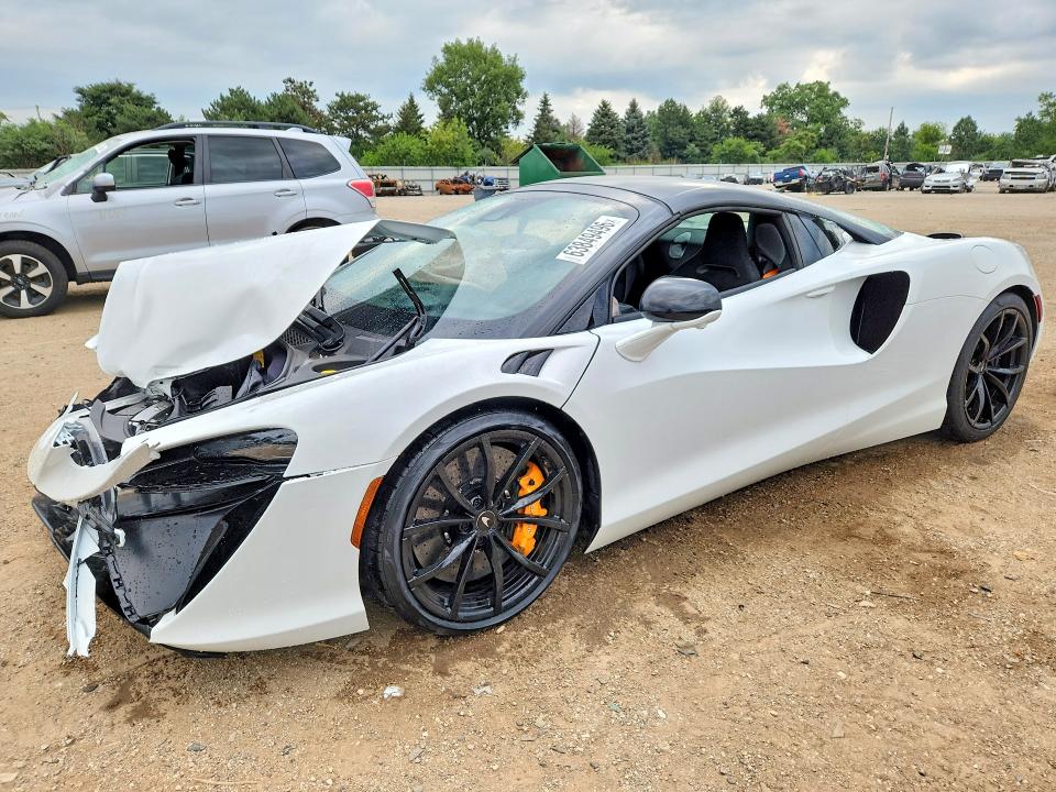 2025 Mclaren Artura VIN SBM16BEA4SW002793 — COPART salvage auction photo