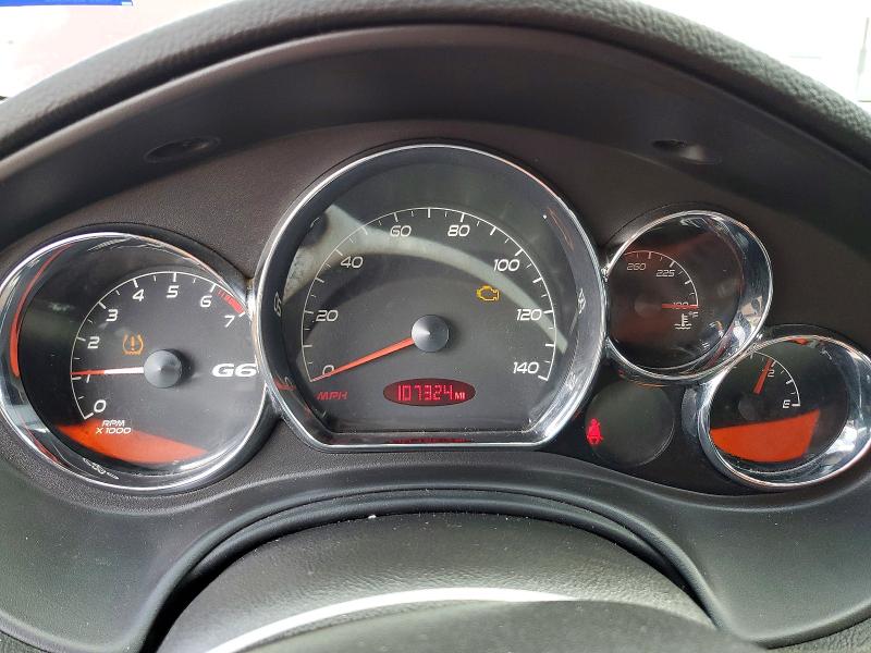 2009 Pontiac G6 VIN 1G2ZH57N594100359 COPART salvage auction — REAR END, TX - CERTIFICATE OF TITLE, sold $750 on 2026-08-19 (photo 9)