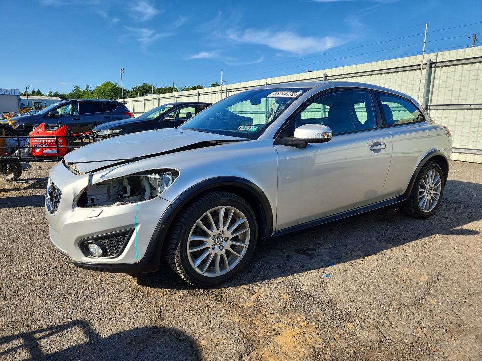 2012 Volvo C30 VIN YV1672MK5C2270194 COPART salvage auction — FRONT END, Pa - Certificate Of Salvage, sold $450 on 2026-08-11 (photo 1)