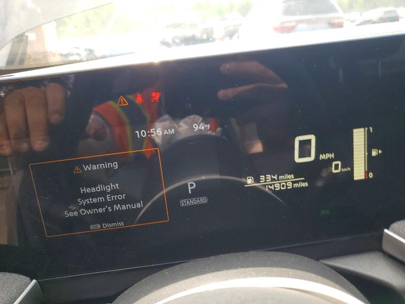 2026 Nissan Kicks VIN 3N8AP6CE2TL362658 COPART salvage auction — FRONT END, FL - CERTIFICATE OF TITLE, sold $7,600 on 2026-08-17 (photo 9)