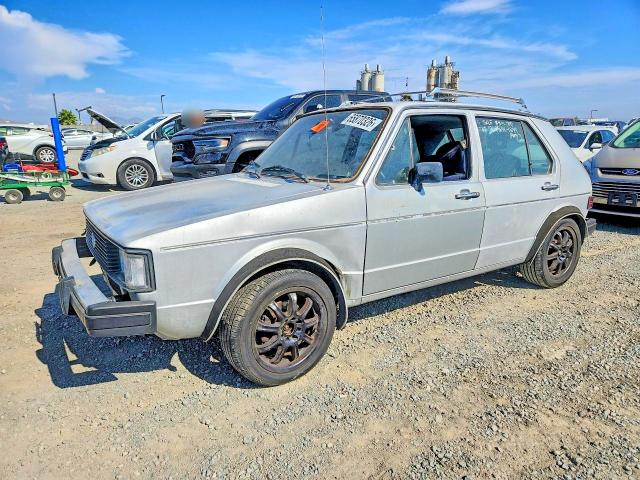 1982 Volkswagen Rabbit VIN 1VWGB917XCV041944 COPART salvage auction — FRONT END, Ca - Dis/Dlr/Exp Only Clean Title, sold $450 on 2026-08-28 (photo 1)