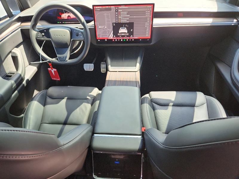 2023 Tesla Model x VIN 7SAXCBE55PF389271 COPART salvage auction — FRONT END, Ca - Salvage Certificate, sold $30,000 on 2026-09-15 (photo 8)