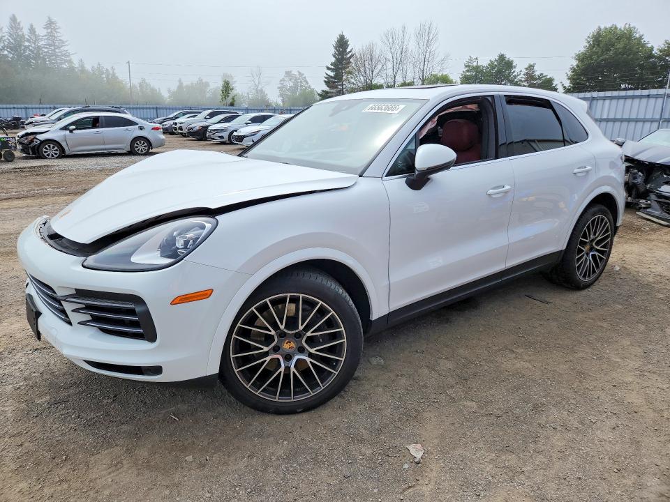 2022 Porsche Cayenne VIN WP1AA2AY2NDA07368 — COPART salvage auction photo