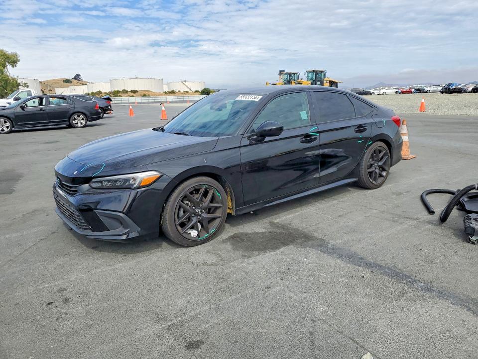 2023 Honda Civic VIN 2HGFE2F54PH520218 — COPART salvage auction photo
