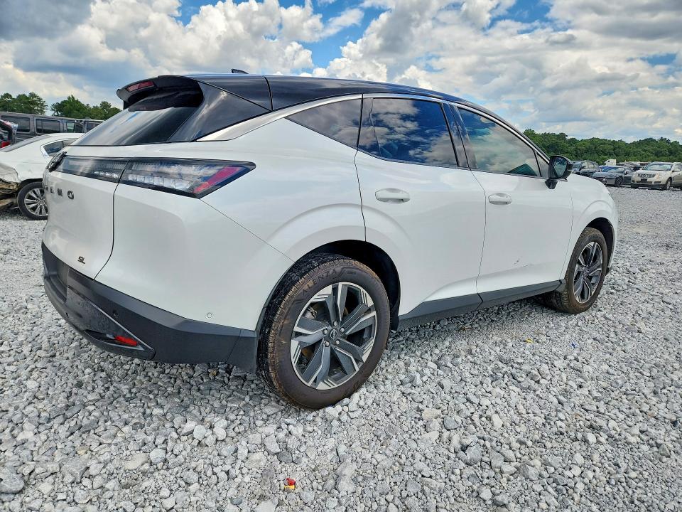 2025 Nissan Murano VIN 5N1AZ3CS9SC138805 COPART salvage auction — SIDE, GA - CERT OF TITLE-SALVAGE, sold $10,800 on 2026-10-06 (photo 3)