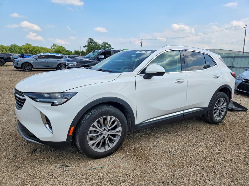 2022 Buick Envision VIN LRBAZLR46ND158360 — COPART salvage auction photo