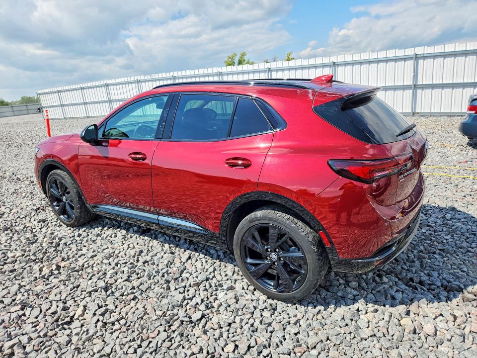 2022 Buick Envision VIN LRBFZPR41ND015796 COPART salvage auction — REAR END, Wi - Cert Of Title-Salvage Vehicle, sold $7,600 on 2026-09-04 (photo 2)