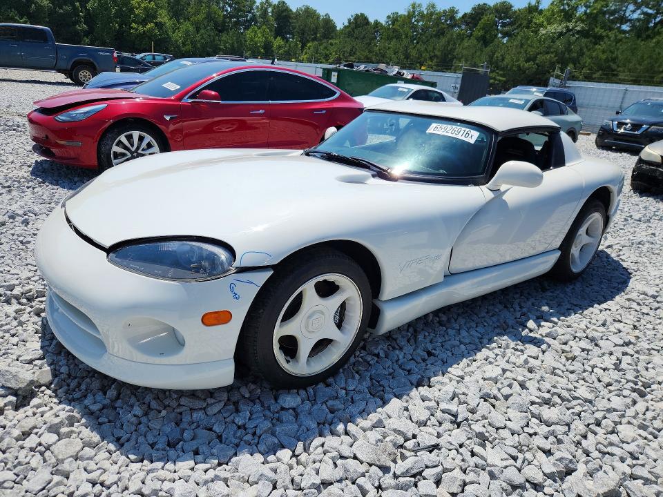 1996 Dodge Viper VIN 1B3BR65E3TV100060 — COPART salvage auction photo