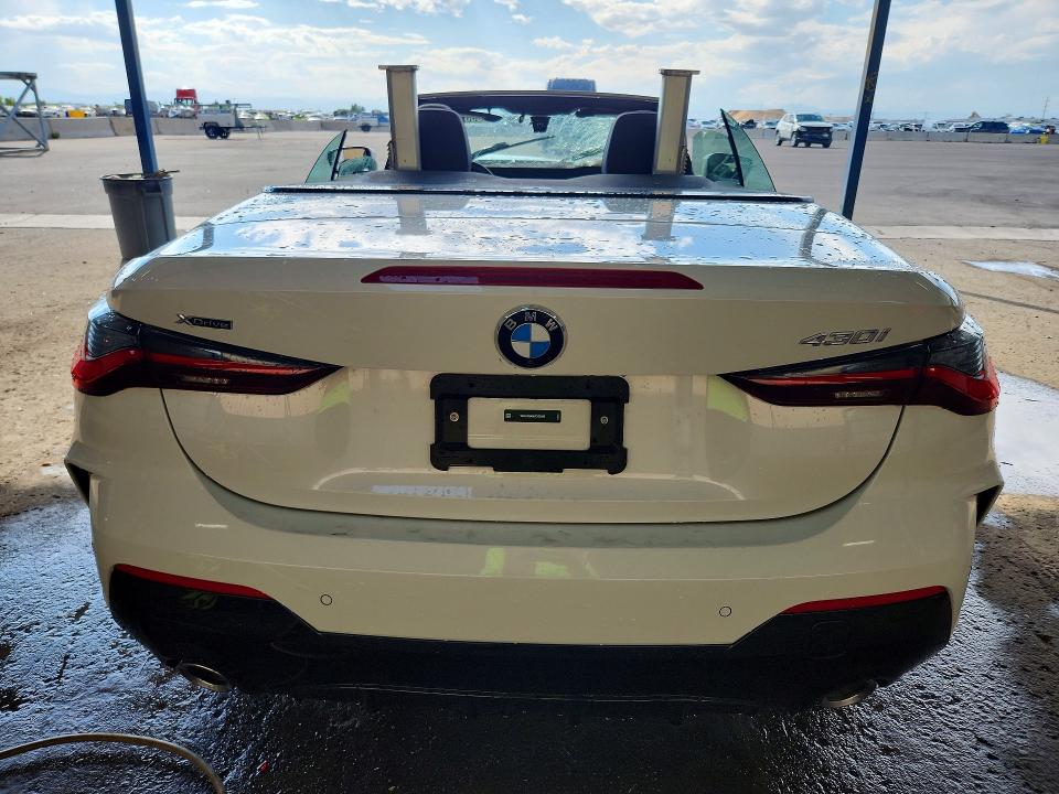 2027 BMW 4er VIN WBA53DB04VCY02989 COPART salvage auction — FRONT END, Co - Certificate Of Title (P), sold $7,700 on 2026-08-31 (photo 6)