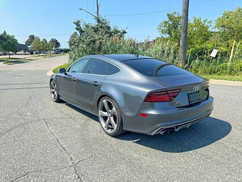 2016 Audi S7 VIN WAUW2AFC3GN010429 COPART salvage auction — MINOR DENT/SCRATCHES, Salvage Title, sold $7,700 on 2026-08-18 (photo 3)