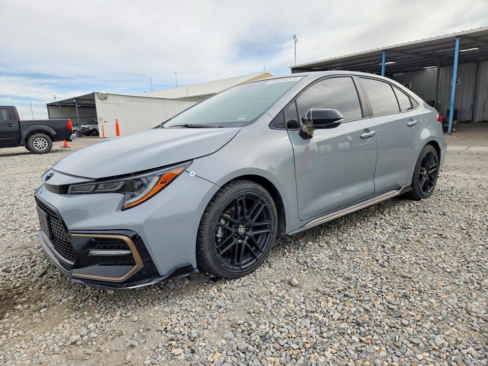 2021 Toyota Corolla VIN 5YFS4MCE0MP075157 — COPART salvage auction photo