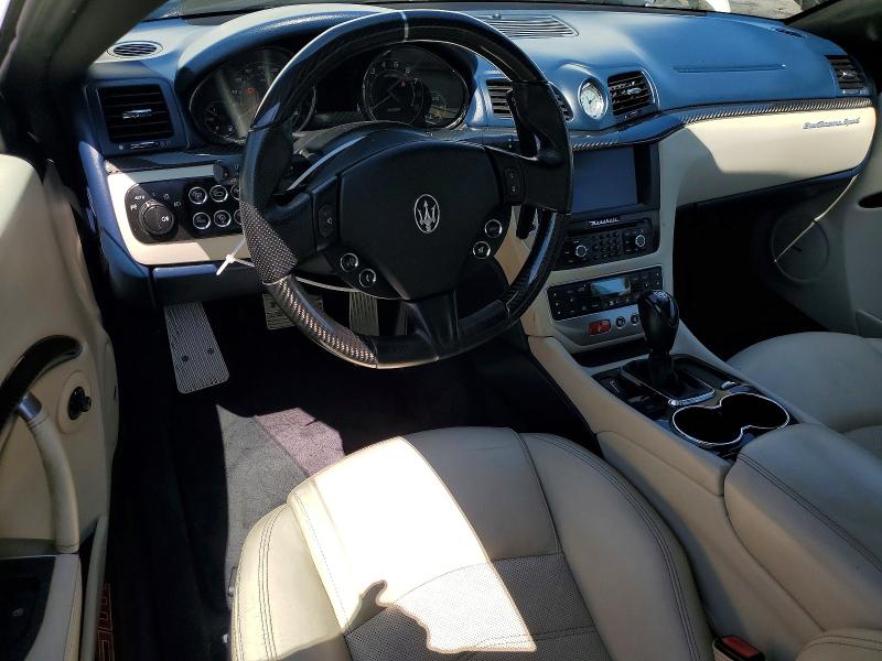 2017 Maserati Granturismo VIN ZAM45VLA2H0222437 COPART salvage auction — FRONT END, Salvage Title, sold $16,700 on 2026-09-22 (photo 8)