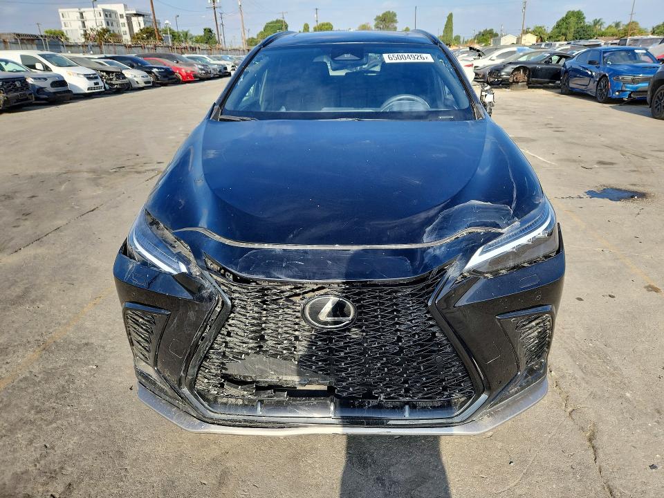2025 Lexus Nx VIN 2T2KGCEZ5SC064035 COPART salvage auction — FRONT END, Ca - Salvage Certificate, sold $13,900 on 2026-09-21 (photo 5)