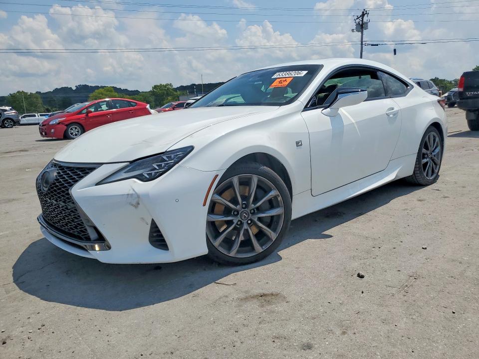 2019 Lexus Rc VIN JTHHZ5BC0K5021125 — COPART salvage auction photo