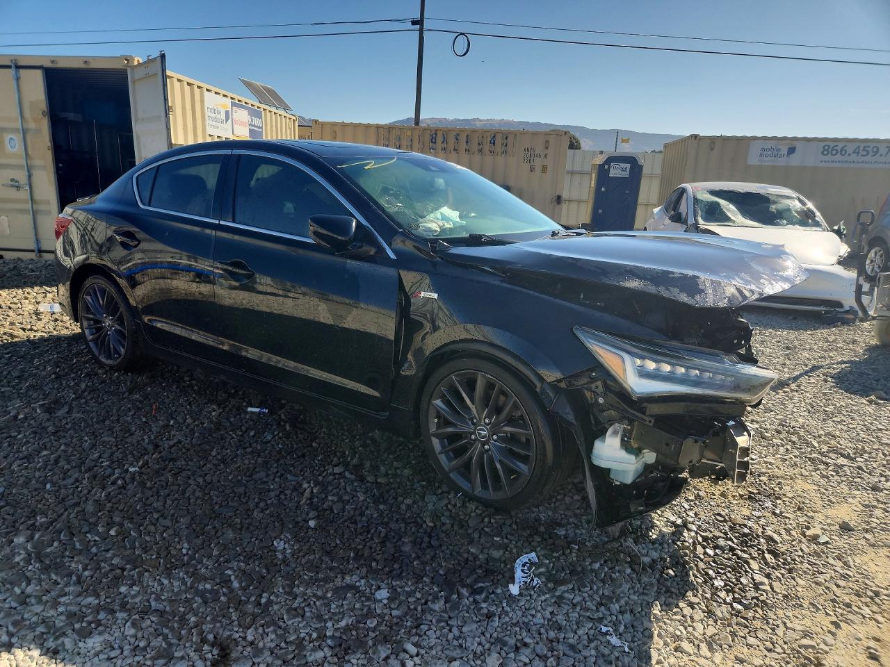 2020 Acura Ilx VIN 19UDE2F84LA009649 COPART salvage auction — Front End, CA - SALVAGE CERTIFICATE, sold $2,000 on 2026-09-17 (photo 4)
