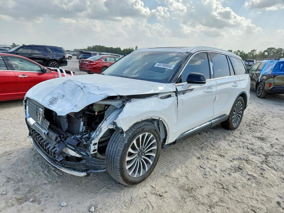 2022 Lincoln Aviator VIN 5LM5J7WC5NGL01934 — COPART salvage auction photo