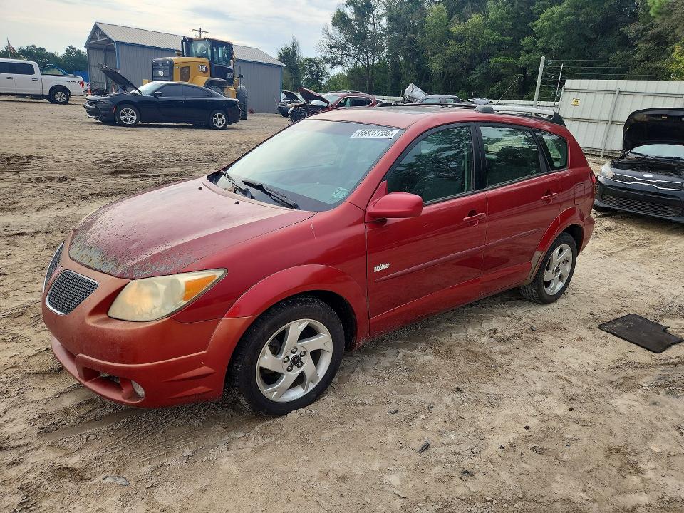 2005 Pontiac Vibe VIN 5Y2SL63845Z483158 COPART salvage auction — FRONT END, FL - CERTIFICATE OF TITLE, sold $1,188 on 2026-09-04 (photo 1)