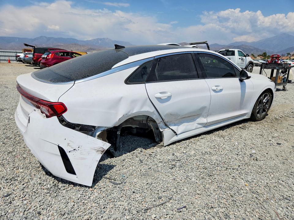 2021 Kia K5 VIN 5XXG34J23MG060890 COPART salvage auction — REAR END, Ca - Salvage Certificate, sold $2,950 on 2026-09-17 (photo 3)