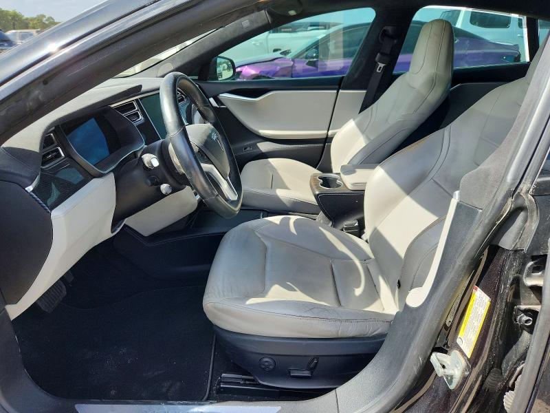 2016 Tesla Model s VIN 5YJSA1E10GF144320 COPART salvage auction — FRONT END, Tx - Certificate Of Title, sold $4,600 on 2026-09-11 (photo 7)