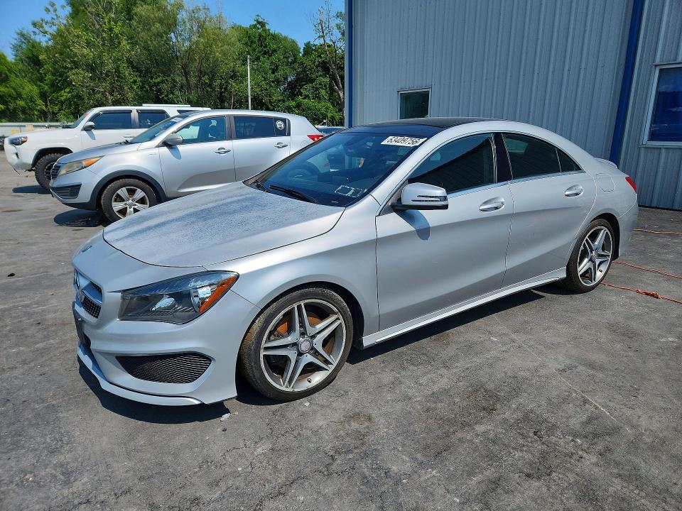 2014 Mercedes-benz Cla-klasse VIN WDDSJ4GB1EN160764 COPART salvage auction — MECHANICAL, Ny - Certificate Of Title, sold $625 on 2026-08-17 (photo 1)