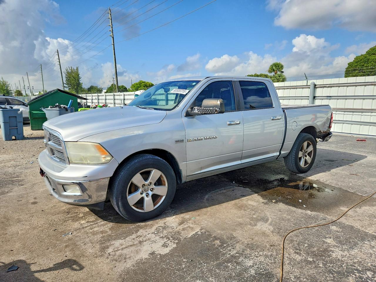 2012 Dodge Ram 1500 VIN 1C6RD6LT1CS153720 COPART salvage auction — Mechanical, FL - CERTIFICATE OF TITLE, sold $475 on 2026-09-09 (photo 1)