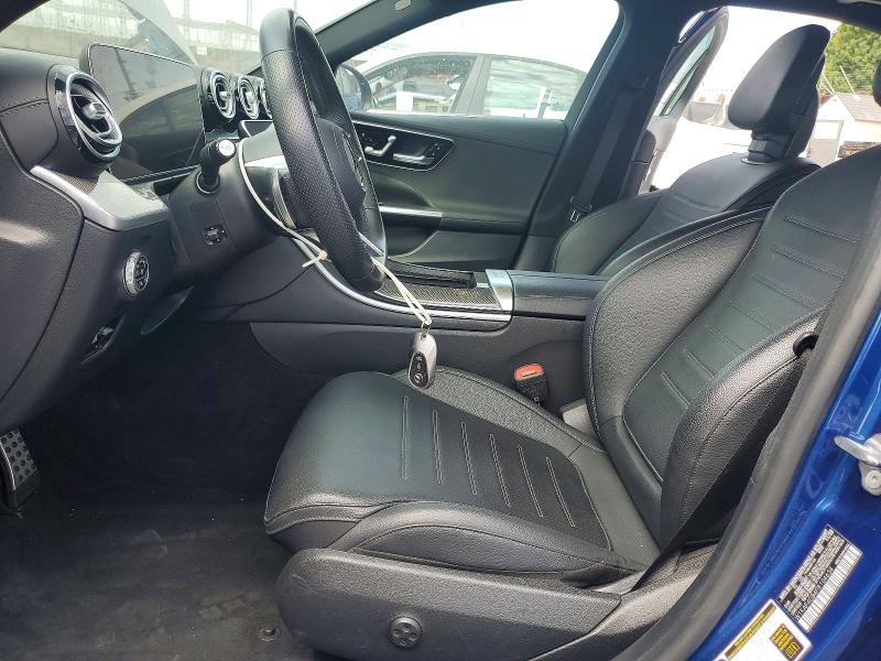 2023 Mercedes-benz C-klasse VIN W1KAF4GB4PR104634 COPART salvage auction — FRONT END, Ca - Salvage Certificate, sold $16,200 on 2026-09-02 (photo 7)