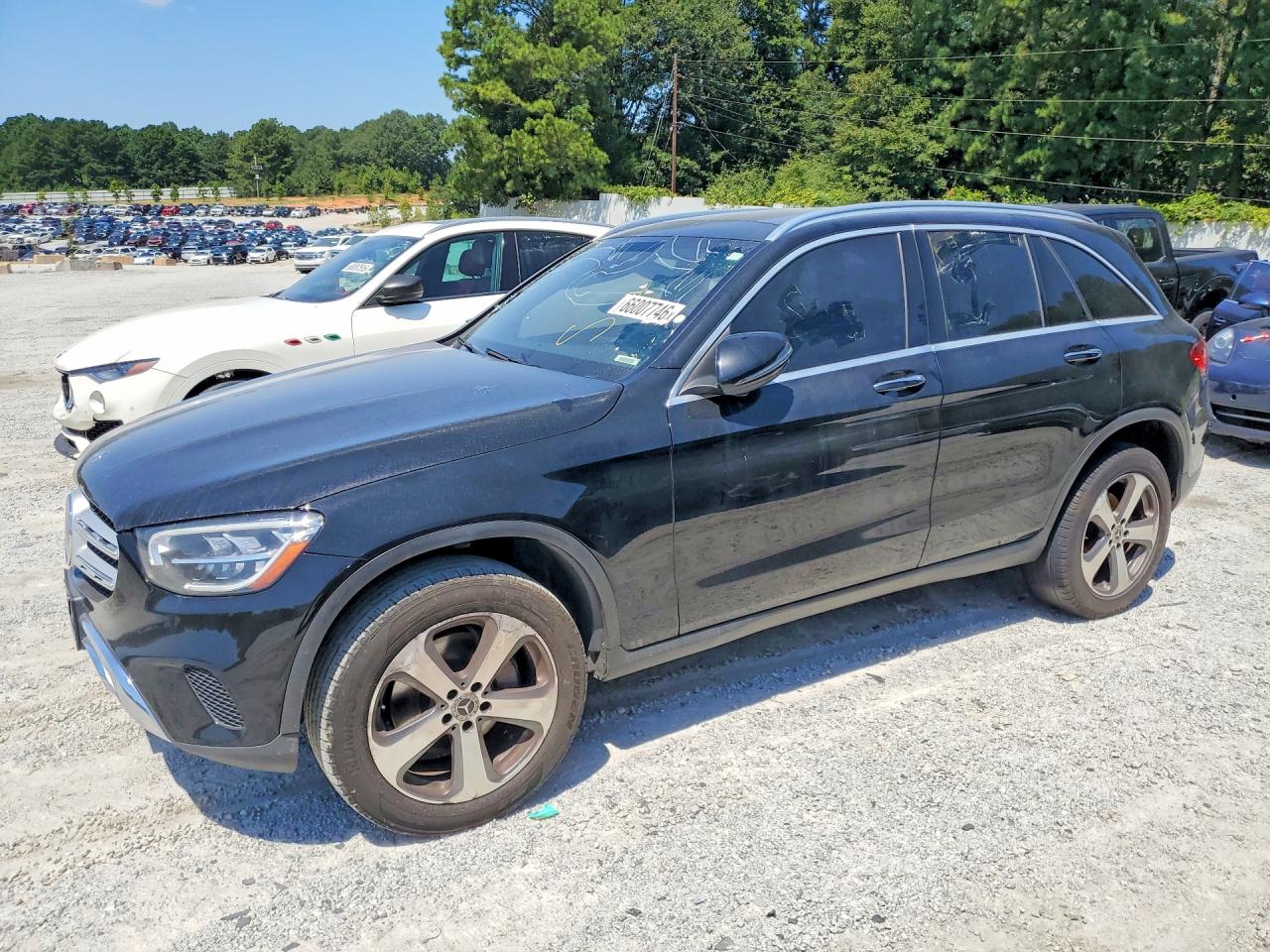 2020 Mercedes-Benz GLC-Class VIN W1N0G8DBXLF863596 — COPART salvage auction photo