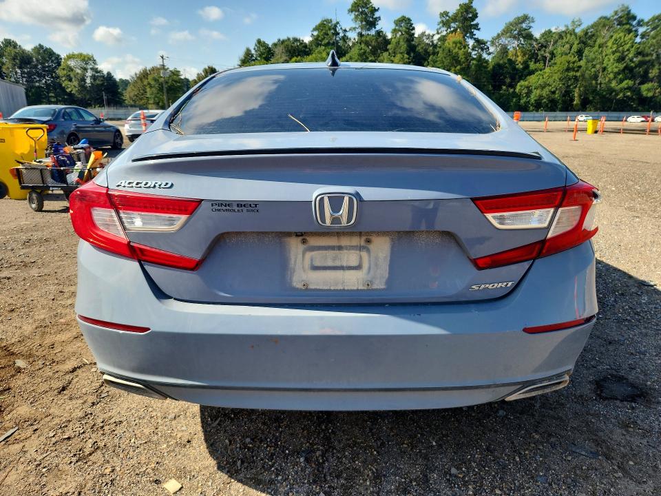 2021 Honda Accord VIN 1HGCV1F39MA007505 COPART salvage auction — REAR END, Ms - Certificate Of Title, sold $7,000 on 2026-08-21 (photo 6)