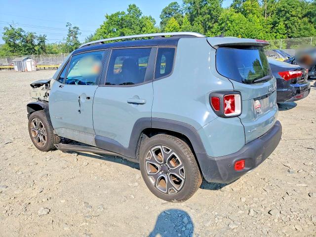 2018 Jeep Renegade VIN ZACCJBDB9JPH00208 COPART salvage auction — FRONT END, Md - Cert Of Salvage > 75% Damage, sold $875 on 2026-08-18 (photo 2)