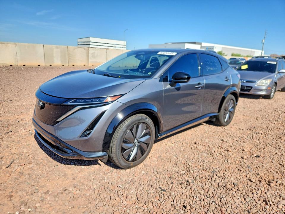 2023 Nissan Ariya VIN JN1DF0BB1PM702090 COPART salvage auction — REAR END, Az - Cert Of Title - Salvage, sold $15,800 on 2026-09-29 (photo 1)