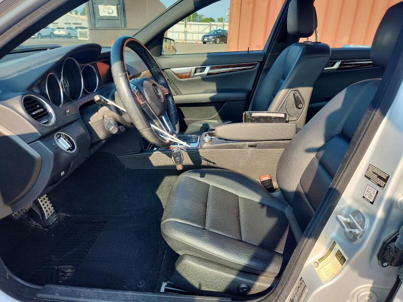 2012 Mercedes-benz C-klasse VIN WDDGF8BB6CR227743 COPART salvage auction — REAR END, Ct - Cert Of Title-Salvage, sold $1,700 on 2026-08-18 (photo 7)