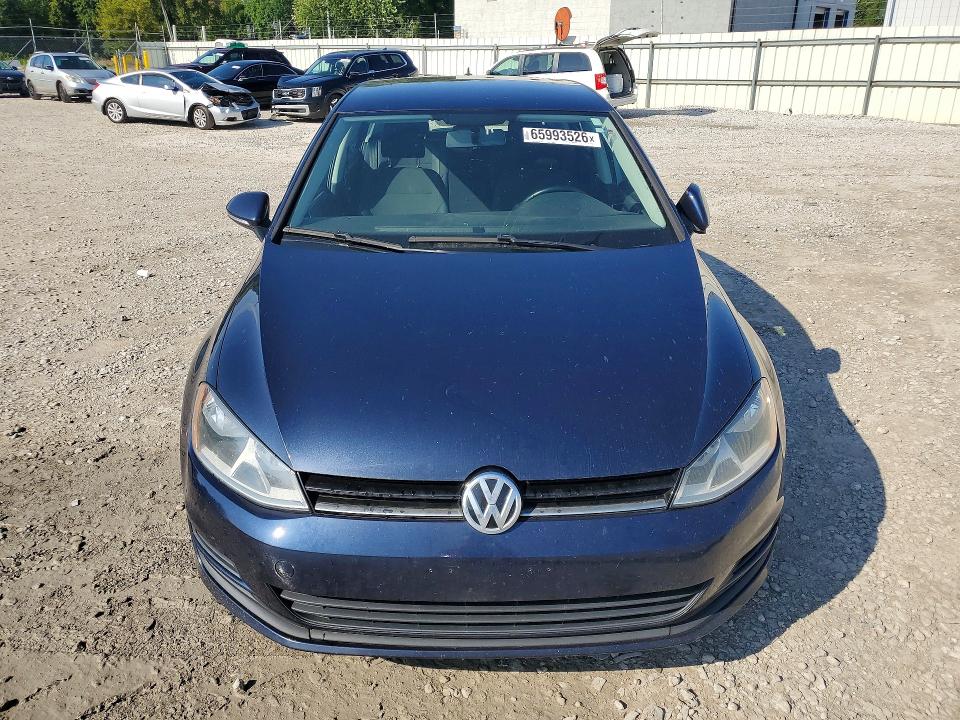 2016 Volkswagen Golf VIN 3VW217AU5GM048498 COPART salvage auction — MECHANICAL, OH - CERTIFICATE OF TITLE, sold $1,250 on 2026-10-07 (photo 5)