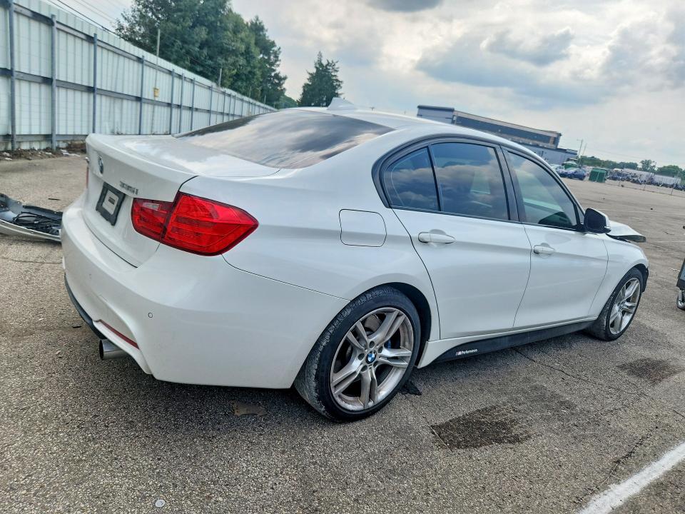 2014 BMW 3er VIN WBA3B9G53ENR92638 COPART salvage auction — FRONT END, Oh - Cert Of Title-Salvage, sold $1,550 on 2026-08-19 (photo 3)