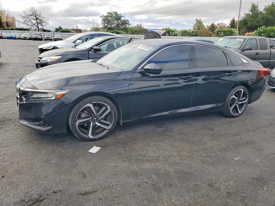 2021 Honda Accord VIN 1HGCV1F35MA017965 — COPART salvage auction photo