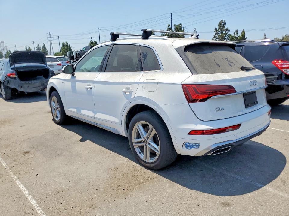 2021 Audi Q5 VIN WA1E2AFY2M2007331 COPART salvage auction — MECHANICAL, Ca - Salvage Certificate, sold $13,700 on 2026-08-25 (photo 2)