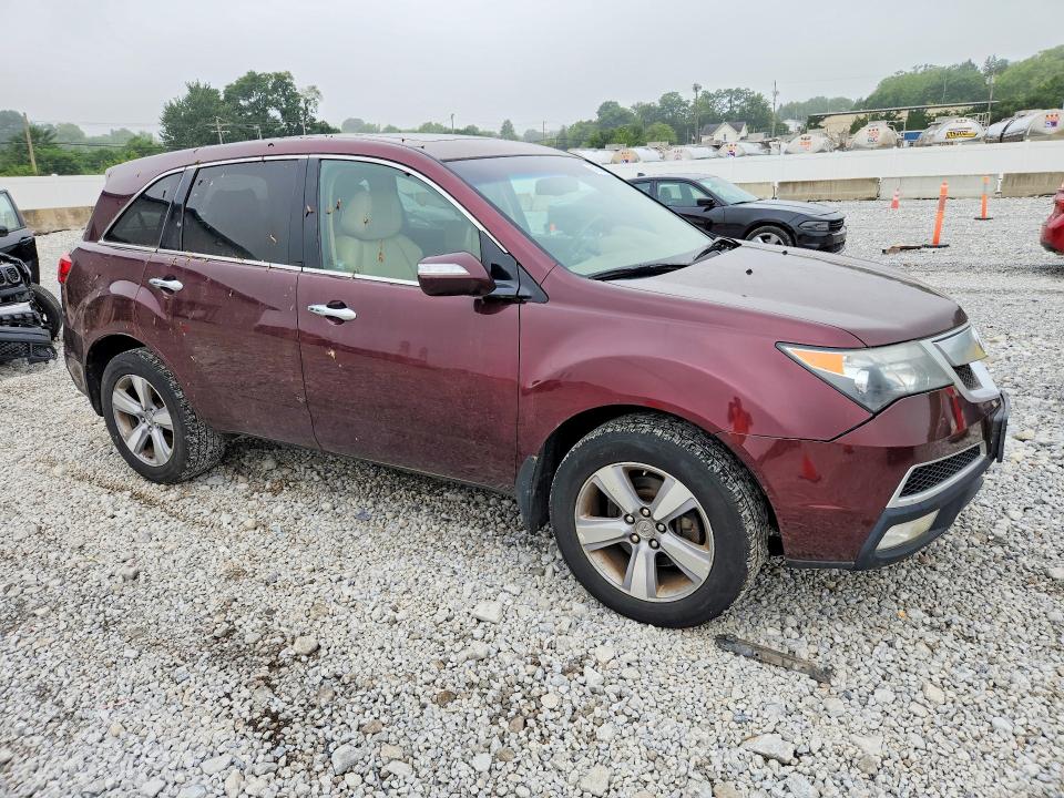 2012 Acura Mdx VIN 2HNYD2H33CH512461 COPART salvage auction — MINOR DENT/SCRATCHES, Oh - Certificate Of Title, sold $700 on 2026-09-01 (photo 4)