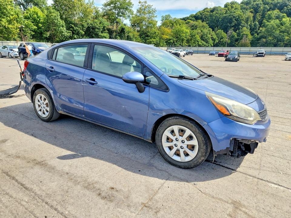 2016 Kia Rio VIN KNADM4A35G6684800 COPART salvage auction — FRONT END, Pa - Certificate Of Salvage, sold $625 on 2026-10-02 (photo 4)