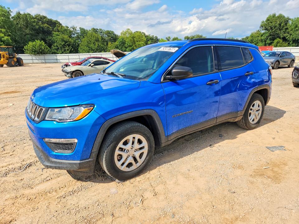 2021 Jeep Compass VIN 3C4NJCAB0MT580928 — COPART salvage auction photo
